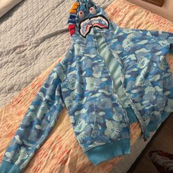 Bape Blue Camo Jacket