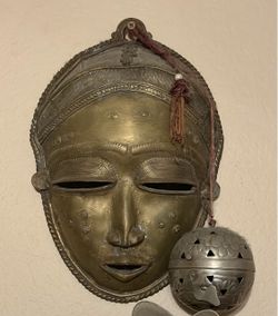Baule Mask (Brass/Bronze