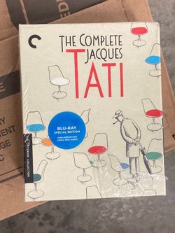 The Complete Jacques Tati Criterion Collection Blu Ray Special Edition