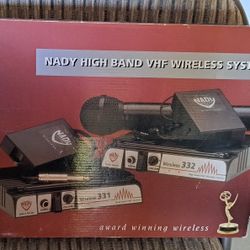 Nady 331/332 High Band VHF Wireless Microphone System
