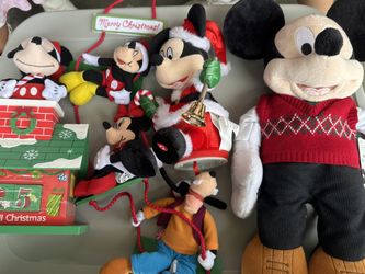 Disney Mickey Mouse Christmas Bundle Plush & Decor