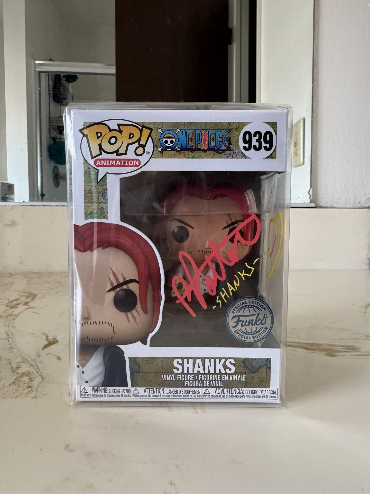 One Piece Shanks Funko Pop