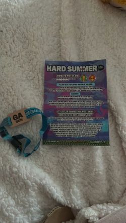 Hard summer ga Sunday only