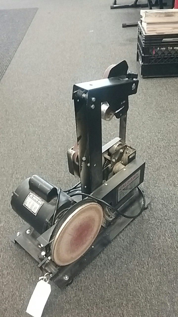 Cal hawk 240 2716 belt disk sander grinder for Sale in Round Lake IL OfferUp