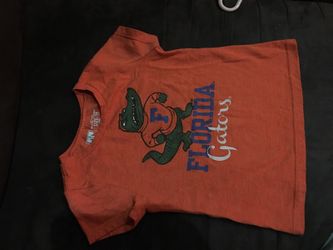Toddler orange Florida Gators shirt