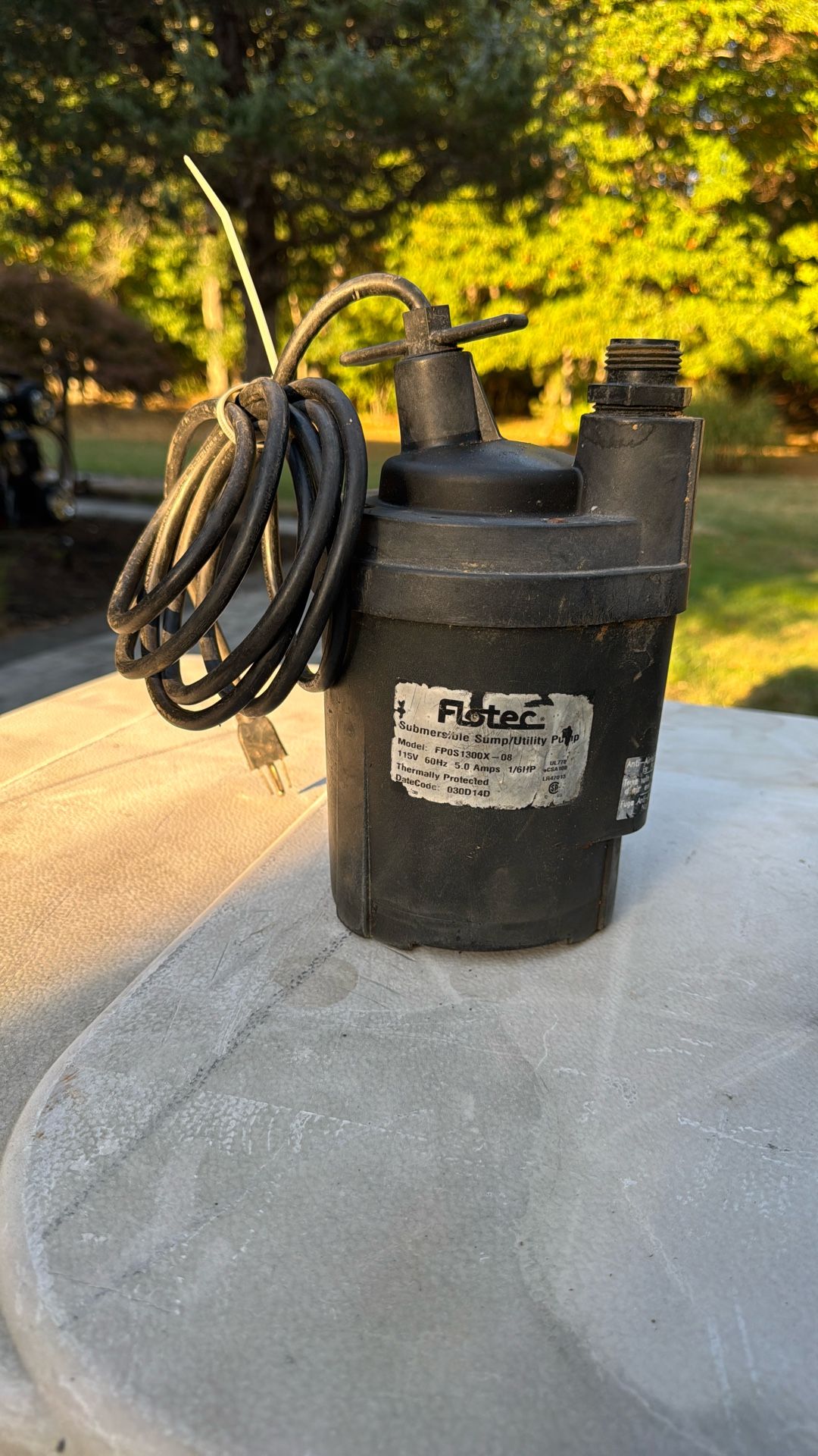 Flotec Submersible Sump/utility Pump