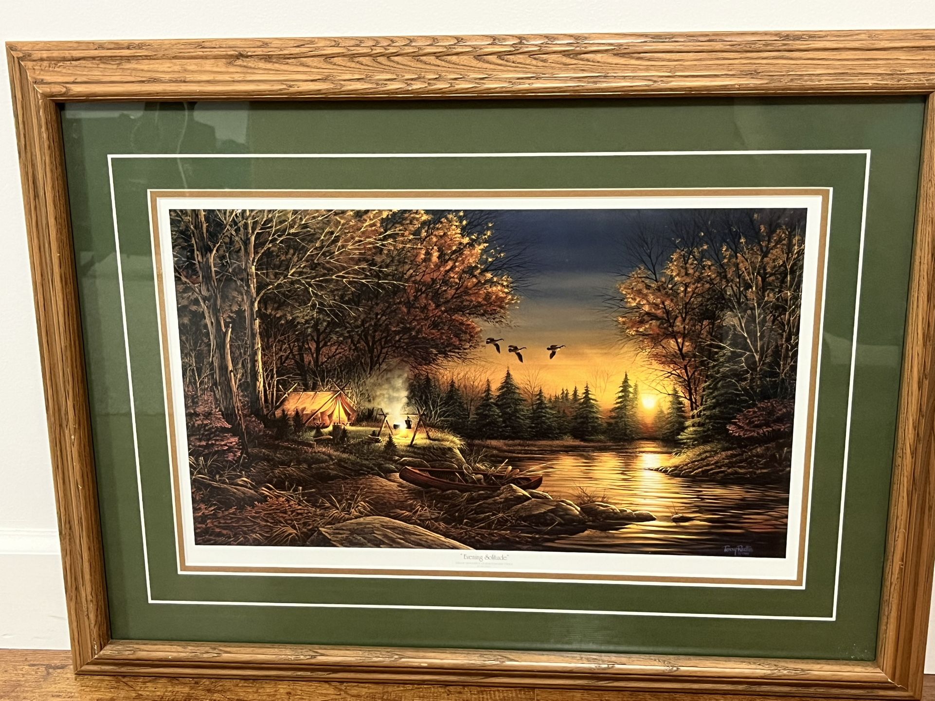 Wall Art Camping Picture