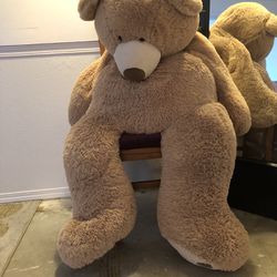 Giant Teddy Bear Stuffed Plush 4 Feet + 