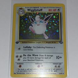 Pokemon 1st Edition Wigglytuff Jungle 16/64