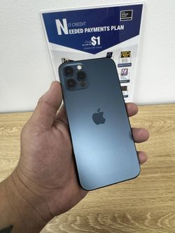 iPhone 12 Pro 6.1" (Unlocked) 128GB Good Pacific Blue