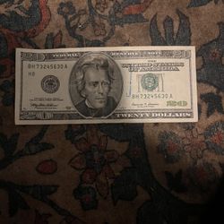 1999 $20 Bill