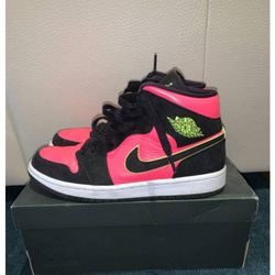 All Leather Limited Edition Pink Punch Retro 1 Size 6w