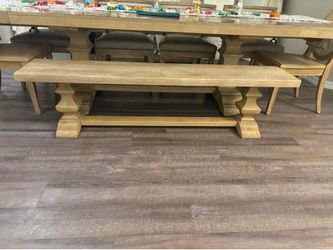Pottery Barn Banks Bench