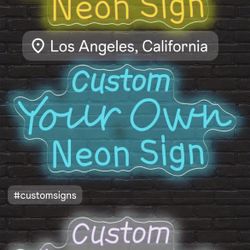Custom Neon Signs Led