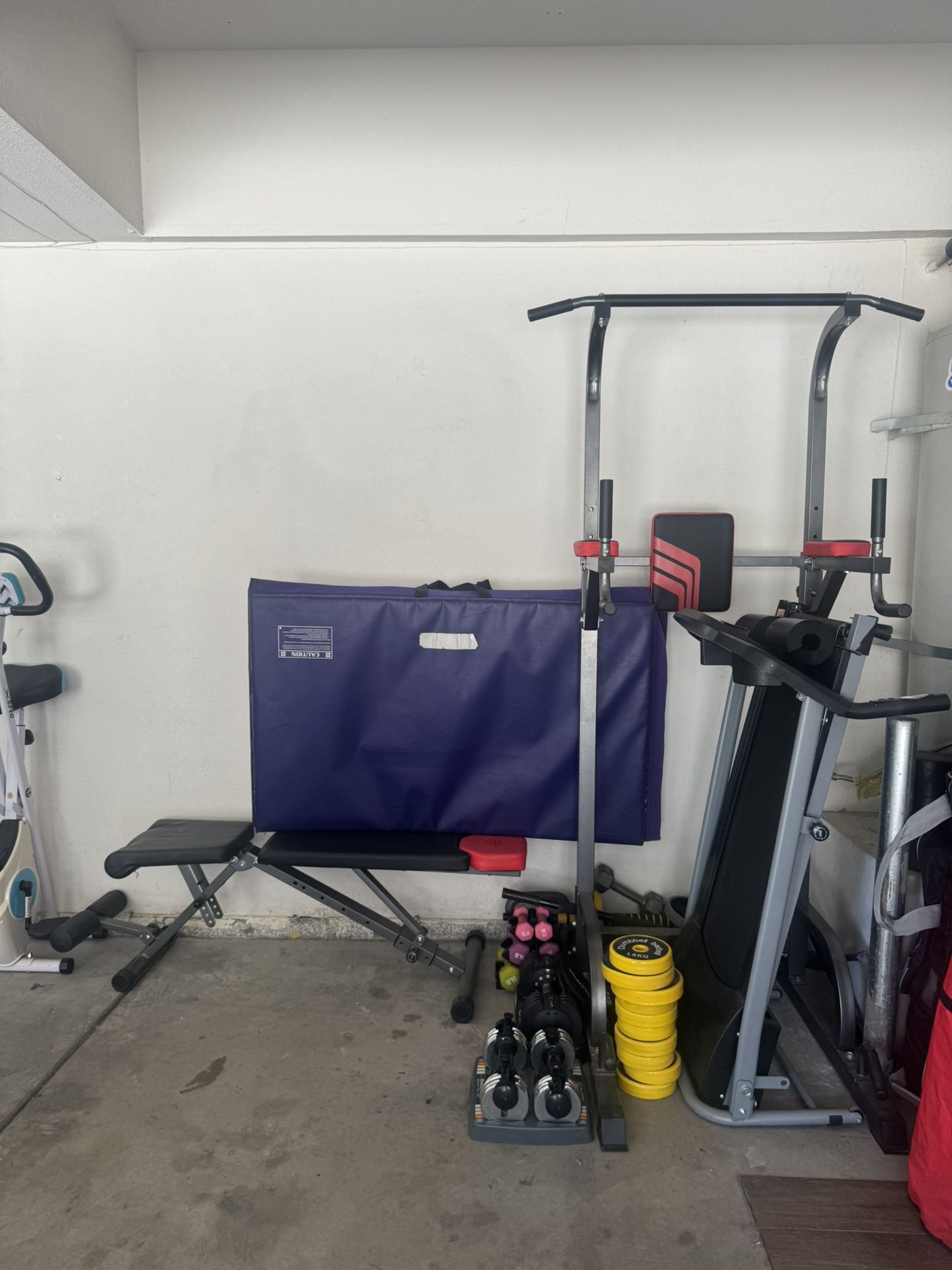Exercise Equipment For Sale (treadmill, bike, adjustable weights, and More)