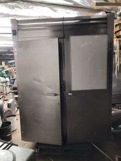 Double Door Commercial Refrigerator Like New