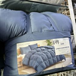 Casual Living King 3 Piece Comforter Set