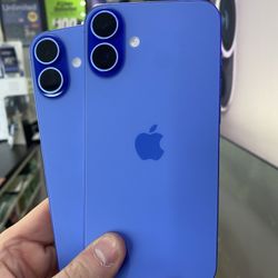Unlocked iPhone 16+ 128GB Blue