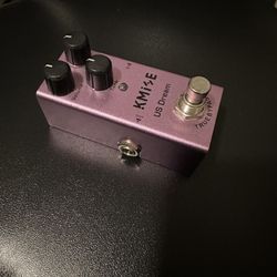 Kmise US Dream Distortion Pedal – True Bypass Compact Guitar Effect