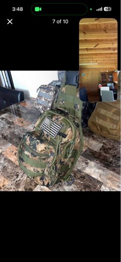 Tactical Sling Bag Digital Camo