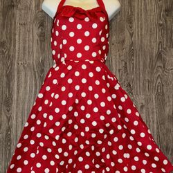 Sidecca 1950s Vintage Style Pinup Polka Dot Dress