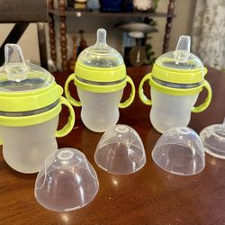 Como Tomo Silicone Baby Bottles Set