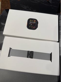 Apple Watch Ultra 2 metallic band new