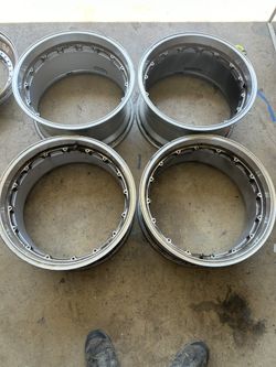 Set Of 18x8 18x9 BBS RS-GT Barrels
