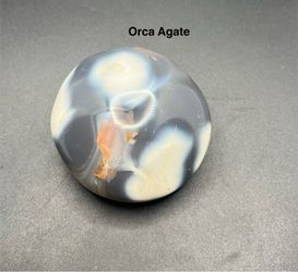 Orca Agate Stone from Madagascar 153.1g BEAUTIFUL!!