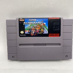 Super Mario Kart (Nintendo SNES 1992) Cartridge Authentic Tested Retro Vintage