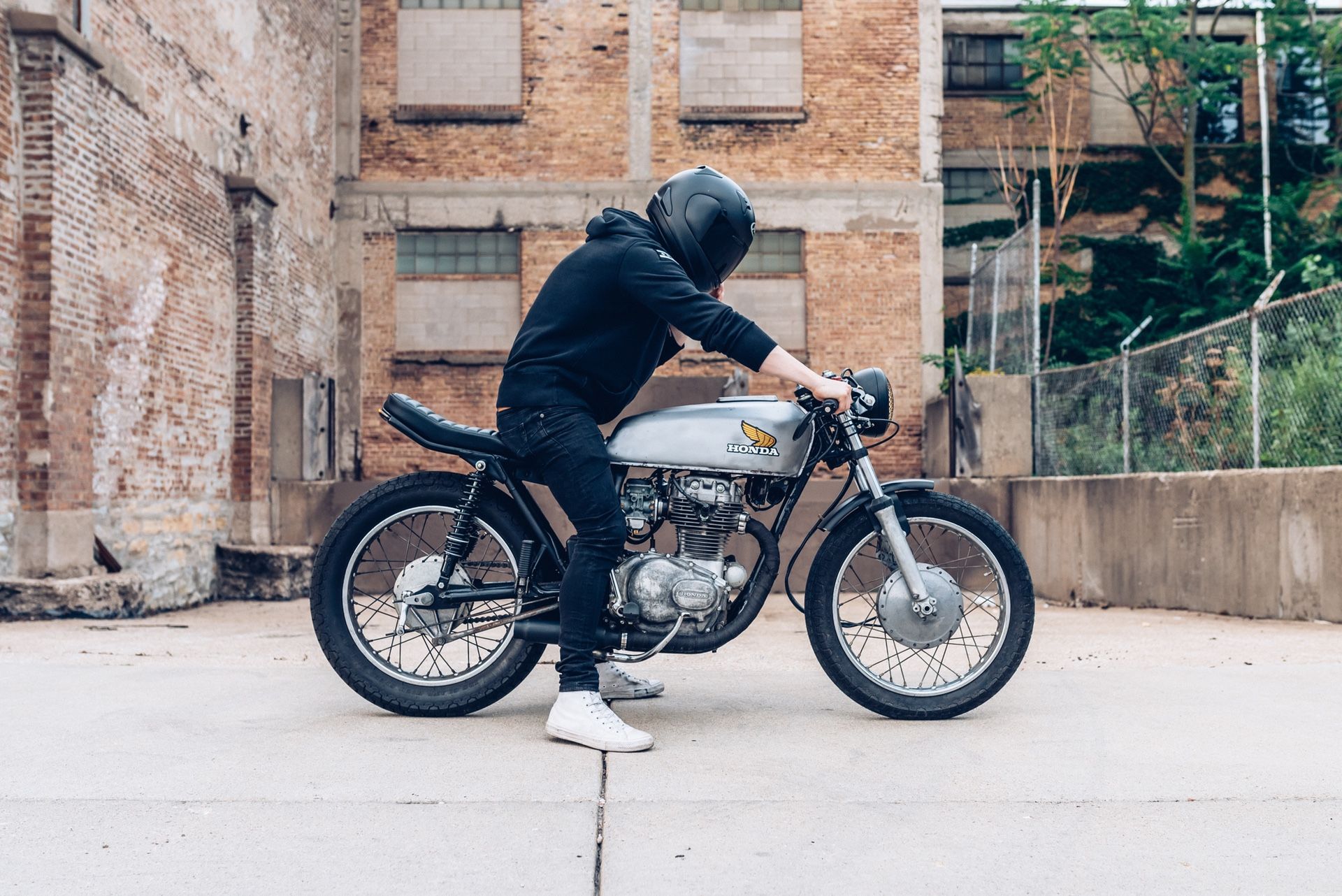 1976 Honda CB360 - Cafe Racer - motorcycle