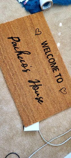 Custom door mats