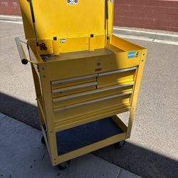 READ FULL DESCRIPTION US GENERAL 5 Drawer Cart With Impact Tool Holder