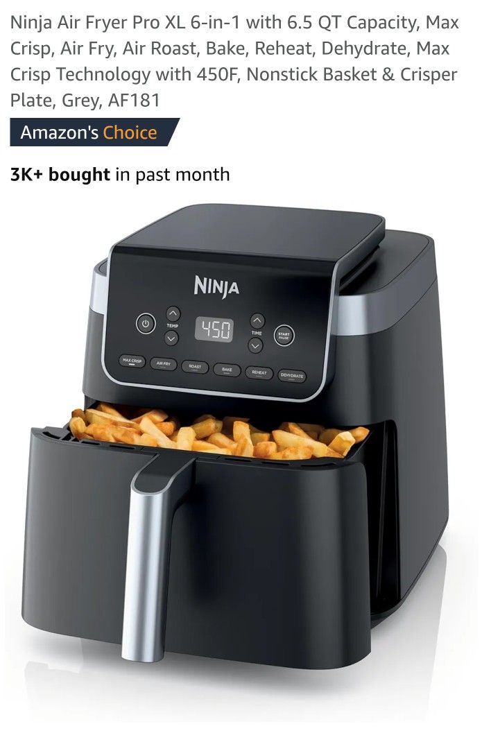 Ninja Air fryer pro XL 6.5 Qt Unopened Kitchen Appliance