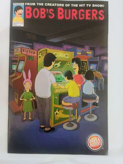 Very rare comic Bobs Burger variant Dave and busters