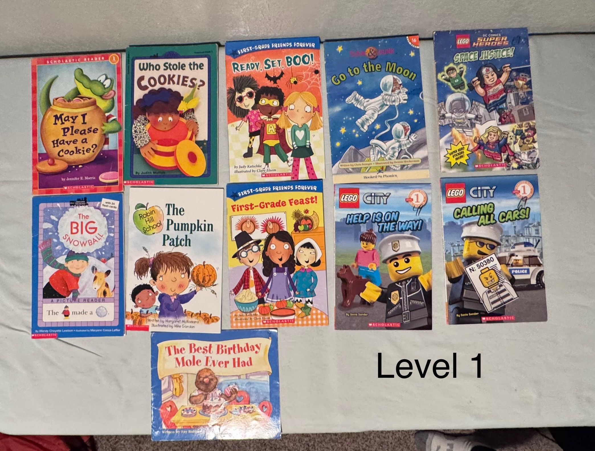 11 Level 1 Children’s Books