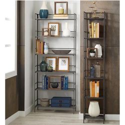 Iron Shelf - Bookshelf 6-shelf / From Container Store