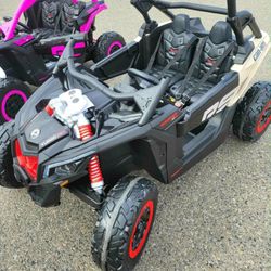 Electric Ride On Car 2 Seater Can Am Brand New 48volts 4x4 With Remote Or Kids Drive Rubber Tires 