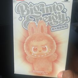 Big Into Energy Labubu blind box authentic