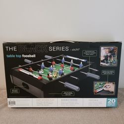 New 2010 Black Series Table Top Foosball Game 