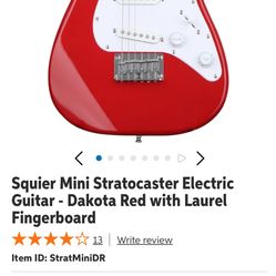 Squier Mini electric guitar