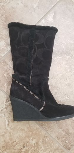 Brand new COACH boots leather size 8