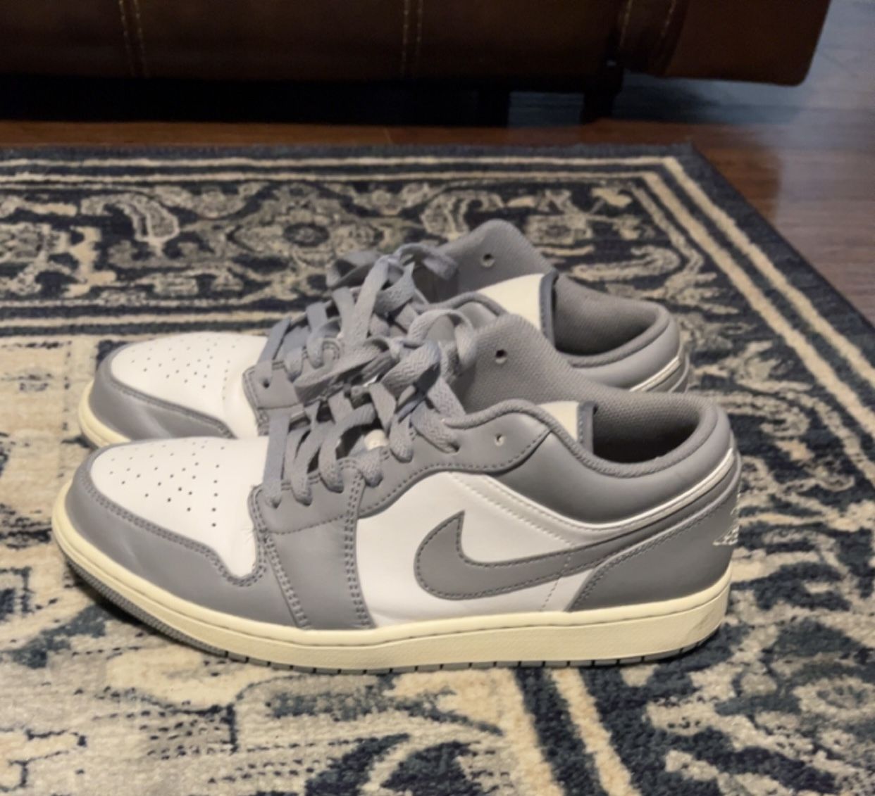 Size 11 grey Nike air Jordan 1 lows