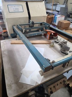 Medalist V-Series V-14 Automatic Flatbed Screen Printing Press