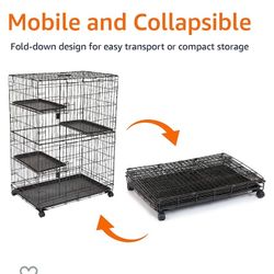 Amazon Basics 3 Tier Cat Playpen