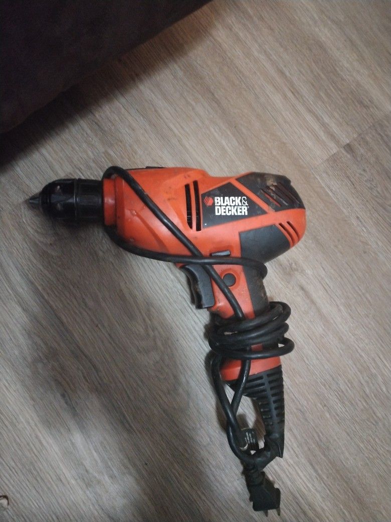 Black N Decker Corded Drill