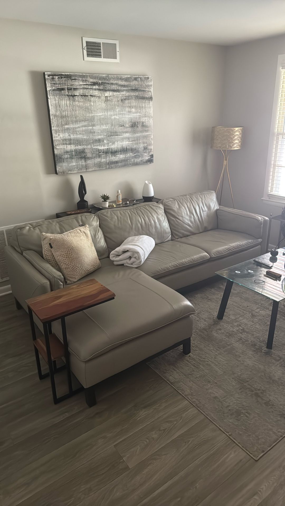 Real Leather Couch