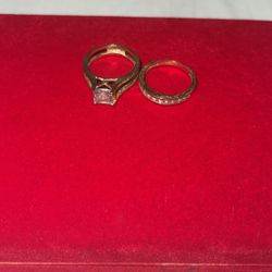 gold wedding rings 14