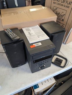 Sharp Bluetooth CD Stereo System with Speakers