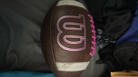 Wilson gst pink lace game ball (pig skin)